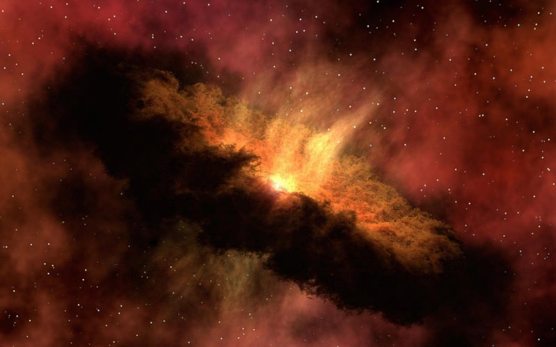 Cosmic Wedding Invitation
